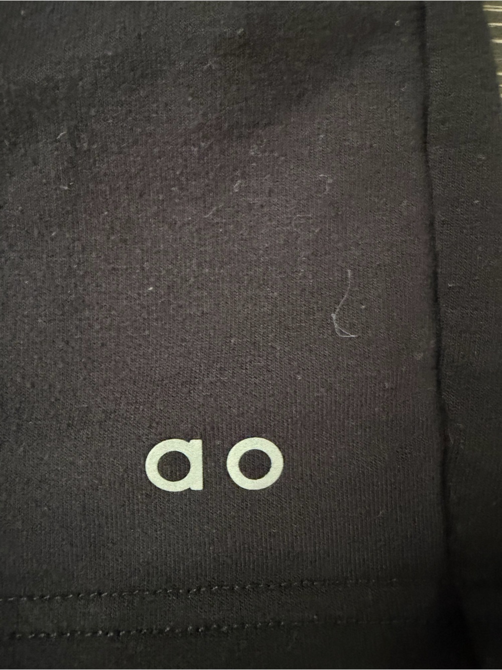ALO Yoga Black Athletic Shorts - Picture 3 of 4